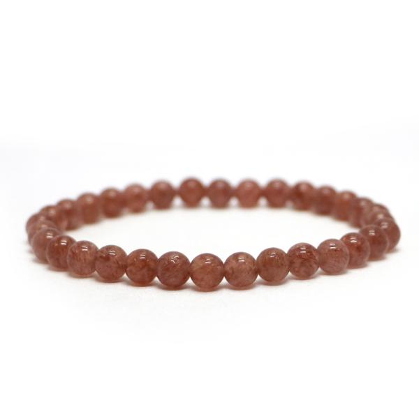 パワーストーン 天然石 ブレスレット モスコバイト 丸玉 6mm 数珠 念珠 Bracelet お試...