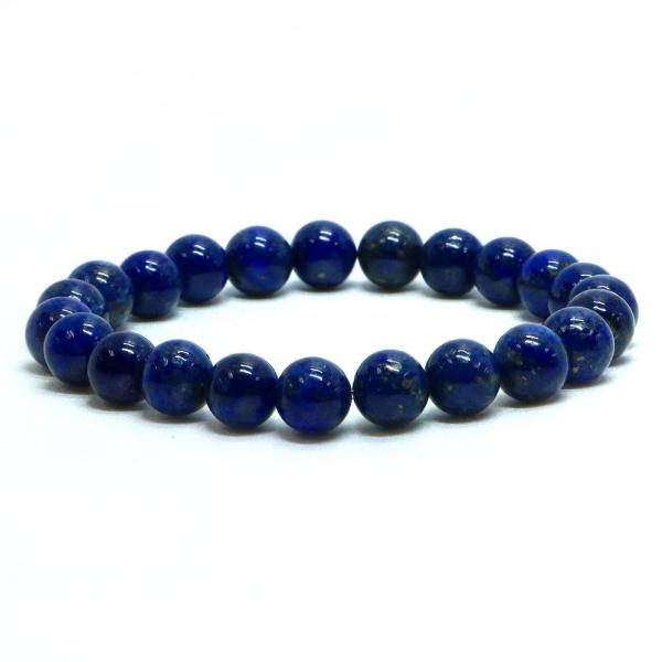 パワーストーン 天然石 ブレスレット ラピスラズリ 丸玉 8mm 数珠 念珠 Bracelet お試...