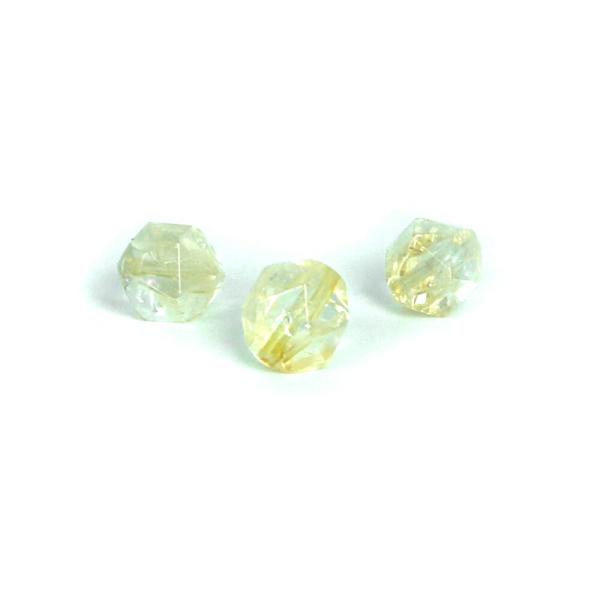 パワーストーン 天然石 ビーズ 1粒売り シトリン ダイヤカット 8mm