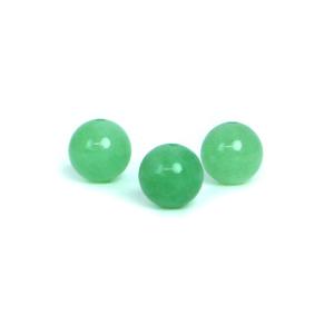 パワーストーン 天然石 ビーズ 1粒売り カラージェード(ヒスイカラー 染め) 丸玉 10mm｜gembazaar