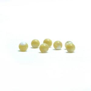 パワーストーン 天然石 ビーズ 1粒売り マザーオブパール （ ベージュ） 丸玉 4mm
