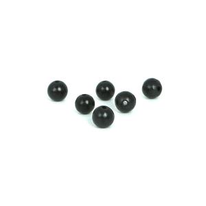 パワーストーン 天然石 ビーズ 1粒売り シュンガイト shungite ロシア産 丸玉 4mm｜gembazaar
