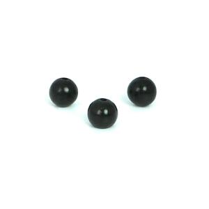 パワーストーン 天然石 ビーズ 1粒売り シュンガイト shungite ロシア産 丸玉 6mm｜gembazaar