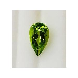 ペリドット　ペアシェイプカット　1.94ct　ルース