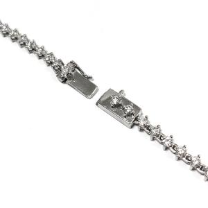 鑑付 大粒ダイヤモンド 10.18ct チェー...の詳細画像2