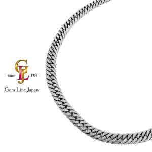 Pt850 6面ダブル プラチナ 喜平 ネックレ...の商品画像
