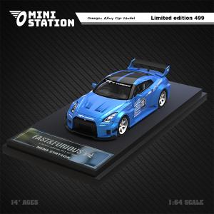 1/64 MINI STATION NISSAN GTR R35 3.0 日産 ワイルドスピード