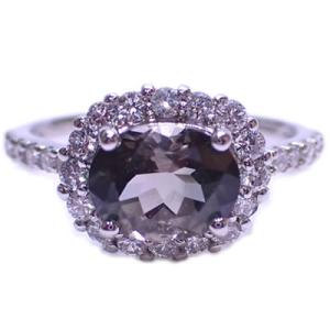 バイカラートルマリン1.15ct プラチナ900 ダイヤ0.12ctリング バイカラートルマリン リング 指輪 Pt900 プラチナ 3.688ct