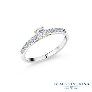 ラボグロウンダイヤモンド リング レディース 指輪 プレゼント 女性 ブランド ツートン Ijm 0493 Rd Lq1 Lq1 Ss Gem Stone King 通販 Yahoo ショッピング