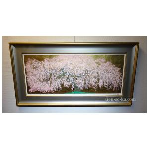 中島 千波 光善寺の枝垂れ桜 200部限定 シ...の詳細画像1