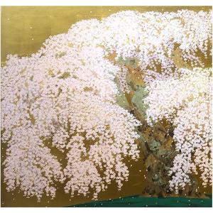 東山魁夷 静映 リトグラフ 東山すみ承認作 新復刻画 500部限定 額装品