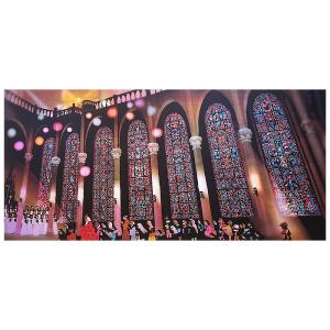 藤城清治【海の中のピアノ】限定500部／リトグラフ／版画／直筆サイン