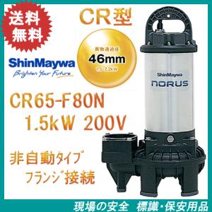新明和 樹脂製水中ポンプ CR65−F65N 1．5kW 200V