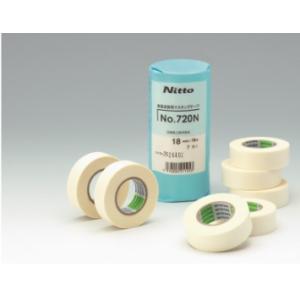 日東電工 マスキングテープ No7286 幅21mm×長さ18m 6巻 : 現場リズム