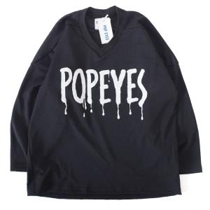 POP EYES ポップアイズ FUNNY MONSTERS CLUB JERSEY - BLK ホッケー ジャージ ゲームシャツ