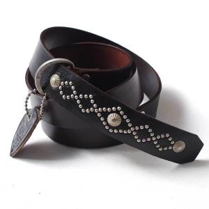 HTC エイチティーシー サイズ:32 スタッズレザーベルト 中古 BS99