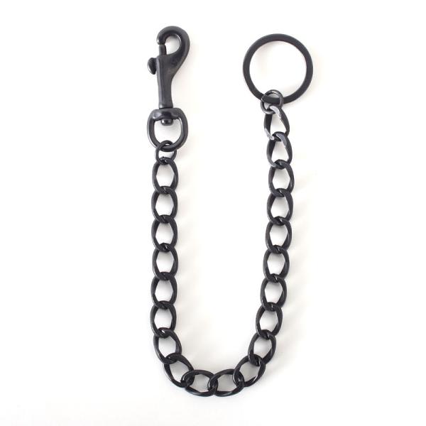 GLAD HAND グラッド ハンド スナップ キーチェーン ヴィンテージ ブラス ブラック ウォレ...