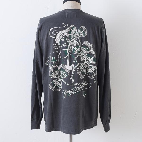 GANGSTERVILLE ギャングスタービル SHAMROCK LADY L/S T-SHIRTS...