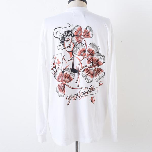 GANGSTERVILLE ギャングスタービル SHAMROCK LADY L/S T-SHIRTS...