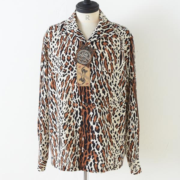 GANGSTERVILLE ギャングスタービル LEOPARD DAGGER - L/S SHIRT...