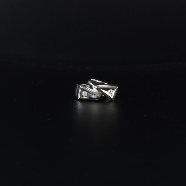 HφS エイチ ファイ エス TRIANGLE RING SILVER リング