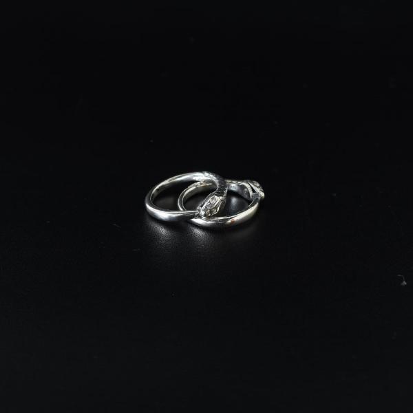 HφS エイチ ファイ エス RING SILVER リング ウロボロス スネーク 蛇