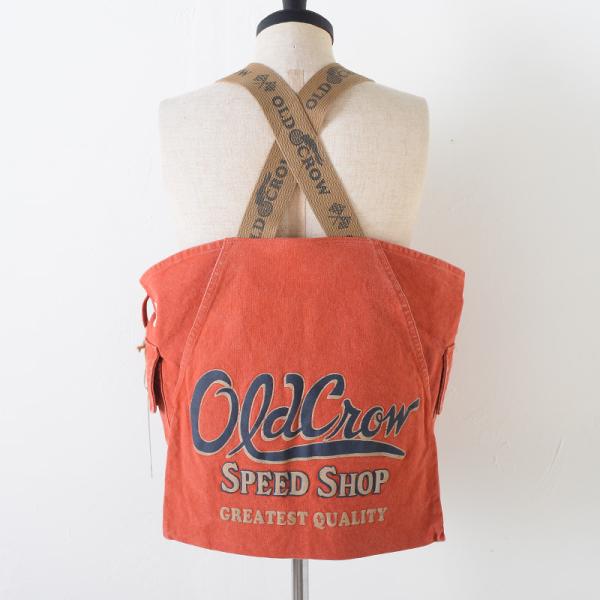 OLD CROW オールド クロウ CROW BRAND - TOOL VEST ORG ベスト G...