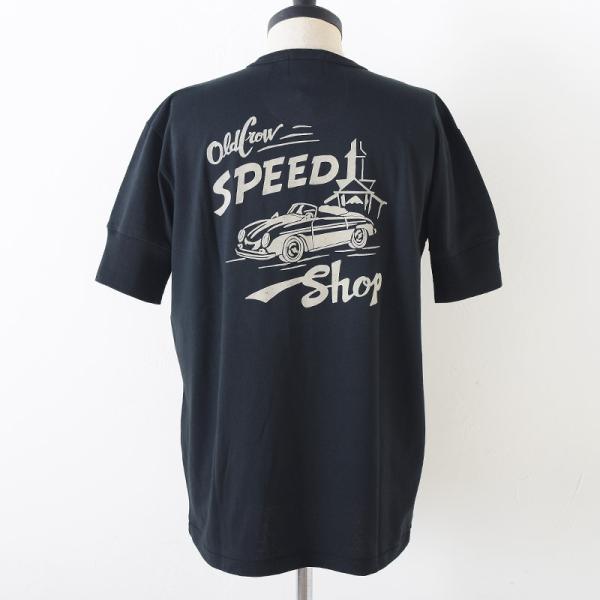 OLD CROW オールド クロウ O.C.S.S - S/S HENRY T-SHIRTS BK ...