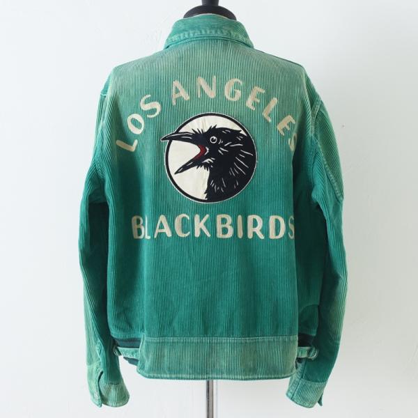 OLD CROW オールド クロウ BLACKBIRDS  SPORTS JACKET GREEN ...