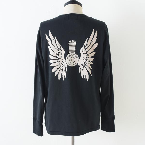 OLD CROW オールド クロウ L.A.M.C. WING - L/S HENRY T-SHIR...