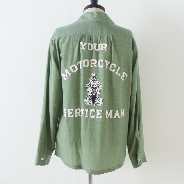 OLD CROW オールド クロウ MC SERVICEMAN - L/S WORK SHIRTS ...