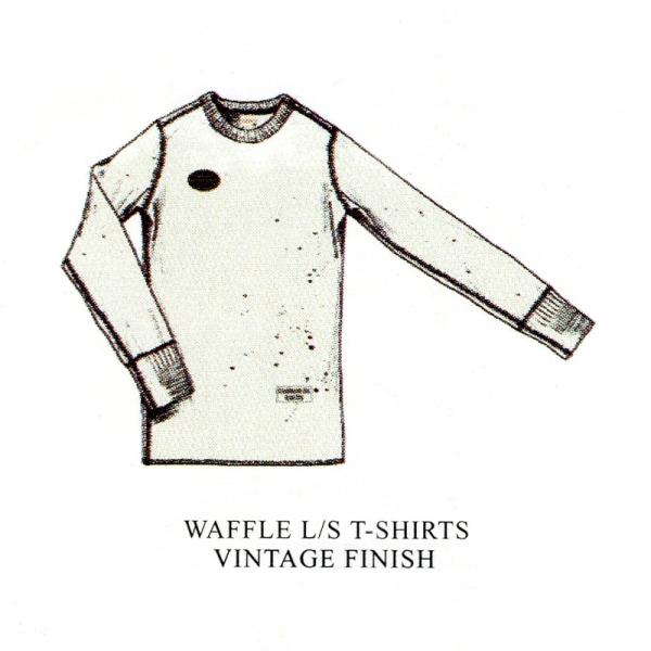 GLAD HAND グラッド ハンド パックTEE GH10VF サーマル ワッフル クルーネック ...