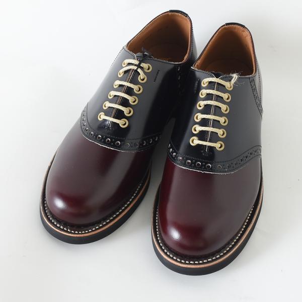 REGAL×GLAD HAND リーガル グラッドハンド SADDLE SHOES BROWN/BL...