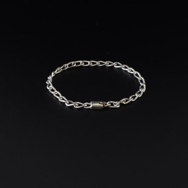 Vintage TAXCO Silver Chain Link BRACELET 12 ヴィンテージ...