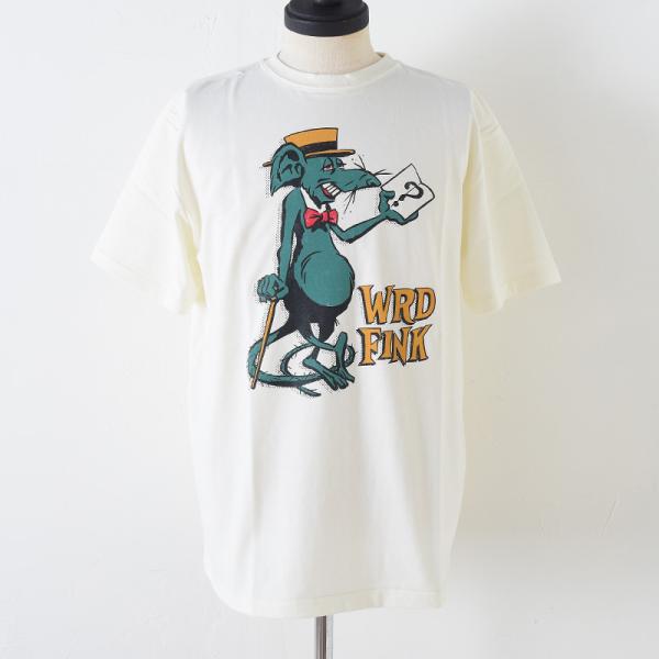 WEIRDO ウィア−ド WRD FINK - S/S T-SHIRTS WHT Tシャツ GLAD...
