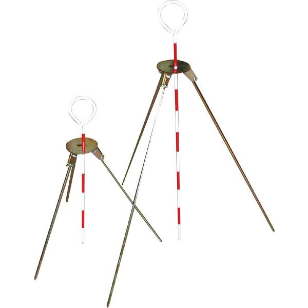 大平産業 ピンポールスタンド 脚長50cm PPS-L スチール製 日本製