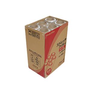 ストレッチフィルム 18ミクロン 500ｘ300ｍ 6巻入り 1箱