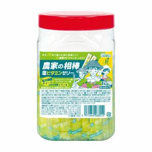 共親製菓 農家の相棒 塩ビタミンゼリー レモン味 1kgボトルタイプ 約100本入｜genbanoaibou