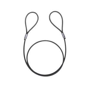 コンドーテック JIS ロック玉掛ワイヤー O/O 12mm×4m 使用荷重：1.2t