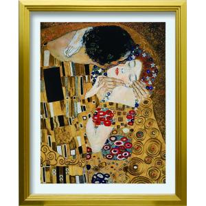 グスタフ クリムト Gustav Klimt The kiss S GD 270x330x25mm ZFA-62341 bic-10116893s1 送料無料 北欧 モダン 家具 インテリア ナチュラル テイスト 新生活｜genco1