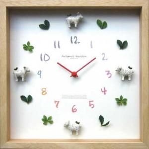 ディスプレイクロック シープ ひつじ Display Clock Sheep 320x320x55mm CDC-52835 bic-7074713s1 送料無料 北欧 モダン 家具 インテリア ナチュラル テイス｜genco1