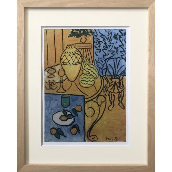 アートフレーム アンリ・マティス Henri Matisse Interior in Yellow ...