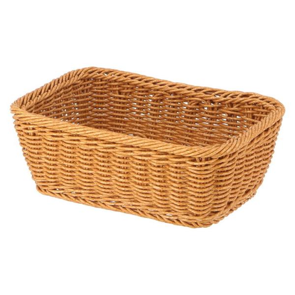 バスケット 洗える スクエアM ナチュラル 完成品 W230×D170×H80mm 0.18kg f...