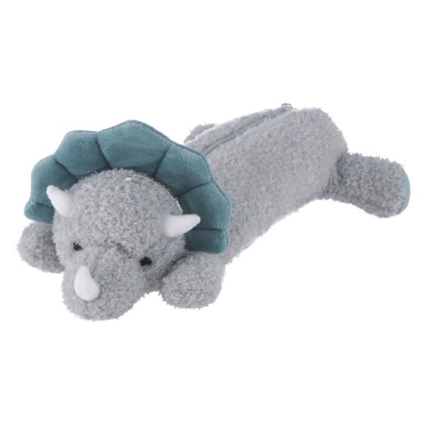 ペンケース アニマル トリケラトプス グリーン 完成品 W150×D310×H110mm 0.064...