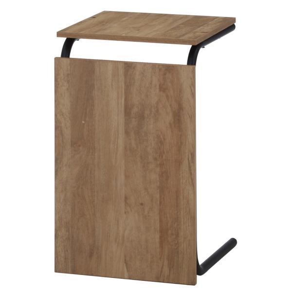 2WAYテーブル 大 幅400×奥行420×高さ675mm オークナチュラル EZBO EZ-ST ...