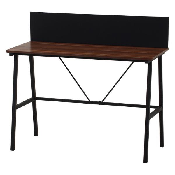 デスク マグネット 対応 バックパネル付き フィーノBR BK ブラウン ブラック 組立品 W110...