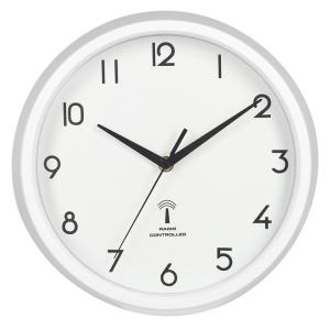 電波掛時計 カペラ Φ27cm ホワイト EG8...の商品画像