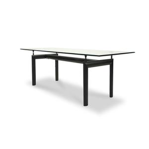 LC6 ダイニングテーブル 180 LC6 Dining Table 180 15mm強化ガラス 3年保証付 inv-8076bt180 送料無料 北欧 モダン 家具 インテリア ナチュラル テイスト 新｜genco1