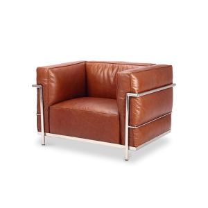 LC3 ソファ 1P LC3 Sofa 1P セミアニリンレザー 本革 3年保証付 デザイナーズ ジ...
