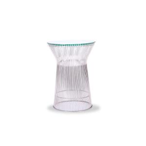 ウォーレン・プラットナー プラットナー サイドテーブル PLATNER Side Table 12mm強化ガラス 3年保証付 inv-919btgol 送料無料 北欧 モダン 家具 インテリア｜genco1